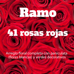 Ramo 41 Rosas Rojas