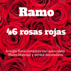 Ramo 46 Rosas Rojas